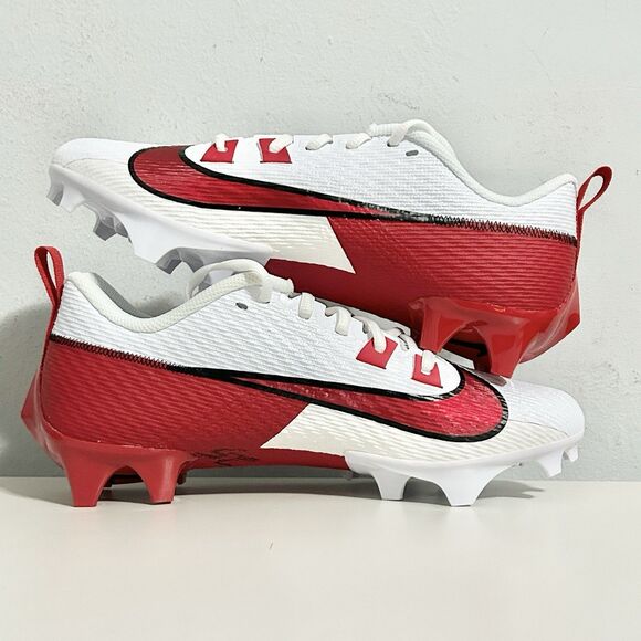 Nike Vapor Edge Speed 360 2 “White University Red” Men Size 9-12 Football Cleats - Picture 6 of 9